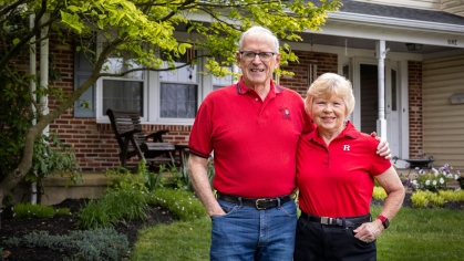 Alumni Ted and Diane Hardies