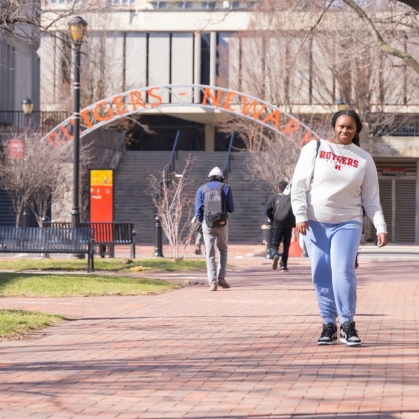 Kenya Johnson on Newark Campus