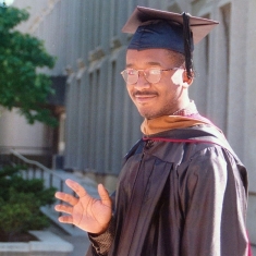 Talib Morgan in 1996.